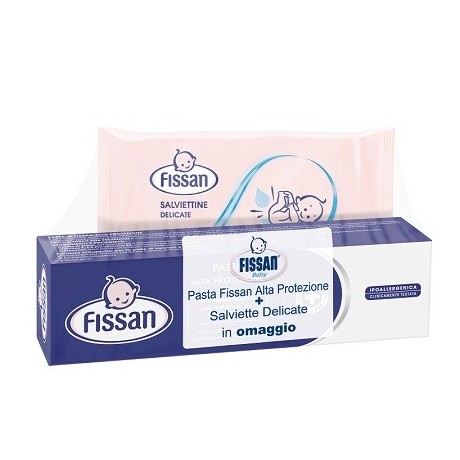 Fissan Special Pack Pasta Ap 100 ml + 15 Pezzi Salviette