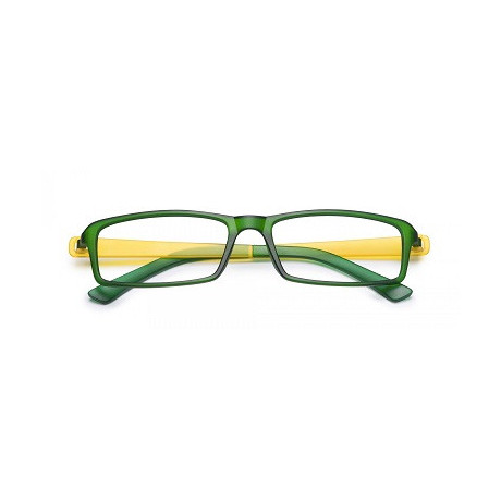 Occhiale Da Lettura Premontato Twins Silver Light Verde/giallo +1,00