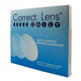 Correct Lens Daily Lenti Contatto Monouso Giornaliere Diottrie 3,00 30 Pezzi