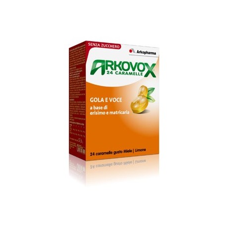 Arkovox Miele/limone 24 Caramelle