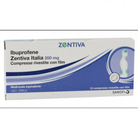 Ibuprofene Zent It 12 Compresse 200mg