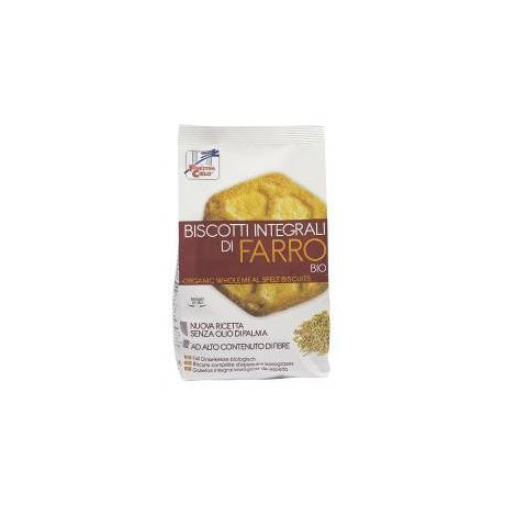 Fsc Biscotti Integrali Di Farro Bioa Adulti Alto Contenuto Di Fibre Con Olio Di Girasole Senza Olio Di Palma 400 g