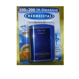 Hermesetas Gold 500+200 Compresse 35 g