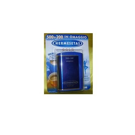 Hermesetas Gold 500+200 Compresse 35 g