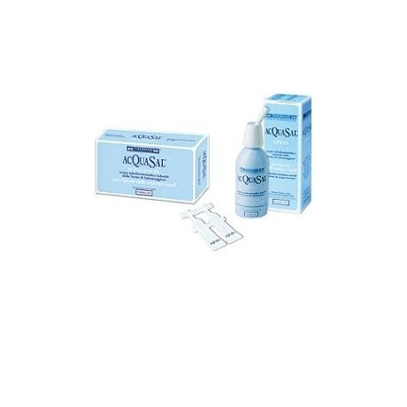 Acquasal Soluzione Isotonica Irrigazione Nasale Acqua Termale 20 Flaconcini Monodose 5 ml