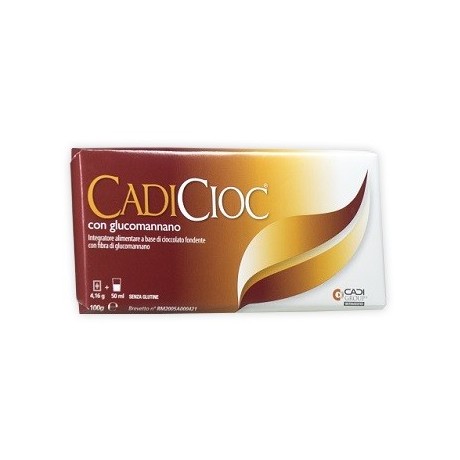 Cadicioc Tavoletta Fondente Con Glucomannano 100 g