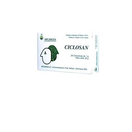 Ciclosan 30 Compresse 30g Nuovo Formato