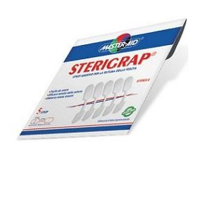 Cerotto Adesivo Per Sutura Master-aid Sterigrap 7x1,3 5 Pezzi