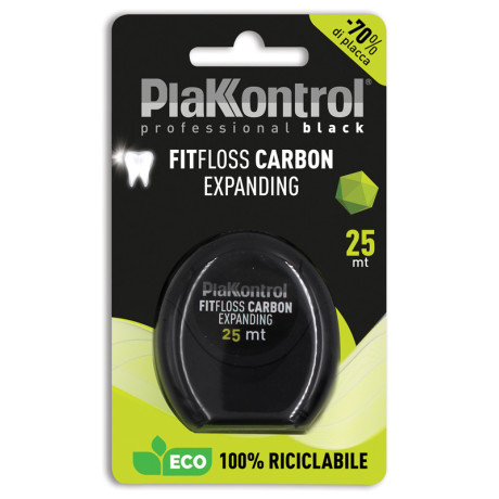 Plakkontrol Fit Floss Carb 25m