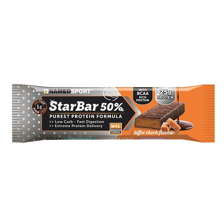 Starbar 50% Protein Toffee Chock Flavour 50 g