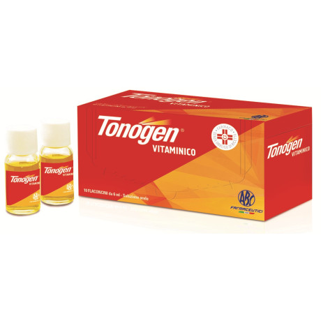 Tonogen Vit Uso Orale 10 Flaconcino 6ml 10000