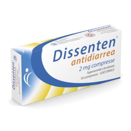 Dissenten Antidiarrea 10 Compresse 2mg