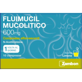 Fluimucil Mucolitico 10 Compresse Eff600mg