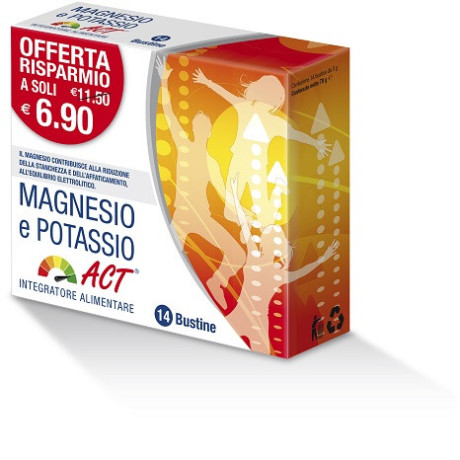 Magnesio Potassio Act 14 Bustine