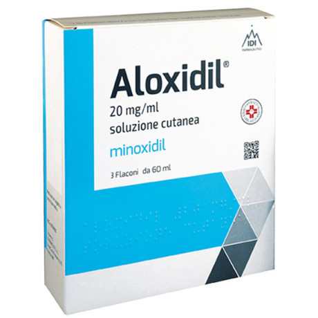 Aloxidil Soluzione 3 Flaconcino 60ml20mg/ml