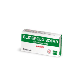 Glicerolo Bambini 18 Supposte 1375mg