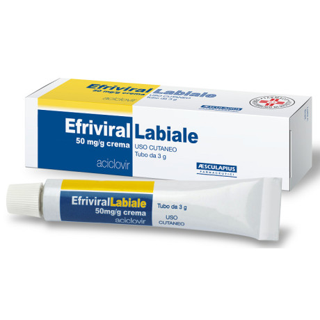 Efrivirallabiale Crema 3g 5%