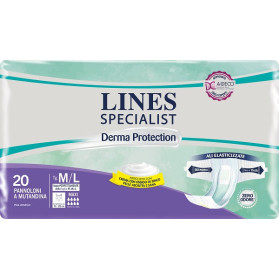 Lines Sp Dermatologico Pan Maxi M/l20pz