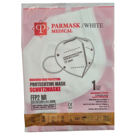 Parmask Medical Ffp2 White10pz