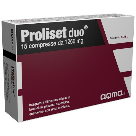 Proliset Duo 15 Compresse