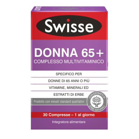 Swisse Donna 65+ Complesso Multivitaminico 30 Compresse
