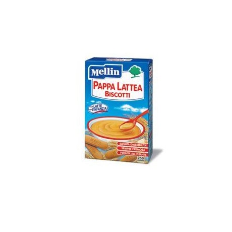 Mellin Pappa Latte Biscotti 250 g Nuovo Formato