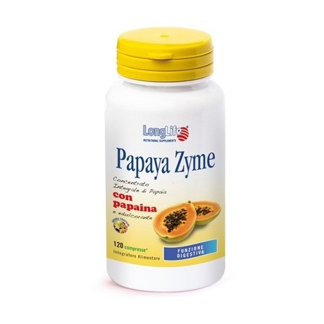 Longlife Papaya Zyme 120 Tavolette