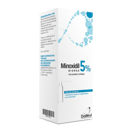 Minoxidil Biorga Soluzione Cut60ml5%