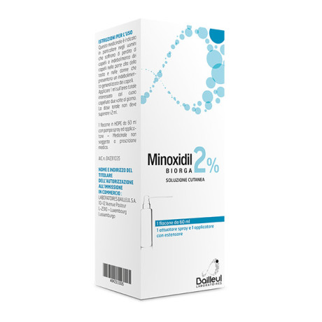 Minoxidil Biorga Soluzione Cut60ml2%