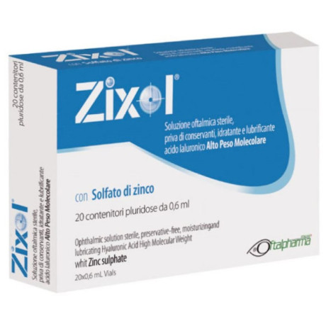 Zixol Gocce Oculari 20 Flaconcino 0,6ml