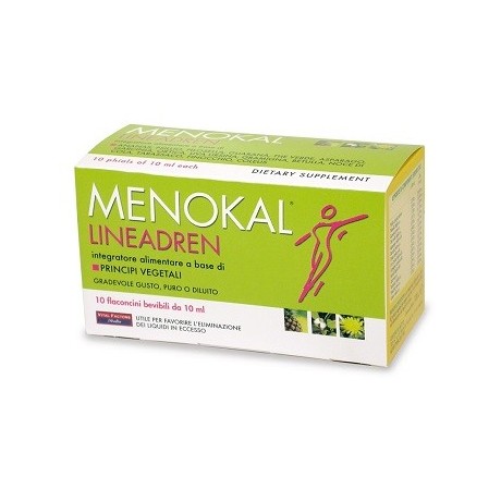 Menokal Lineadren 10 Flaconcini 10 ml