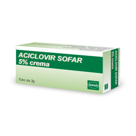 Aciclovir Sofar Crema 5% 3g