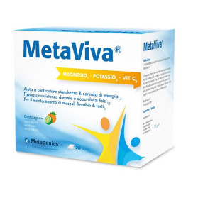 Metaviva Magnesio Potassio Vitamina C 20 Bustine