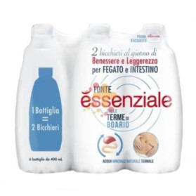 Fonte Essenziale Pet 6 X 400 ml