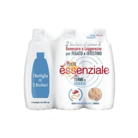 Fonte Essenziale Pet 6 X 400 ml