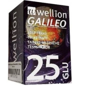 Wellion Galileo Strips 25 Glicemia