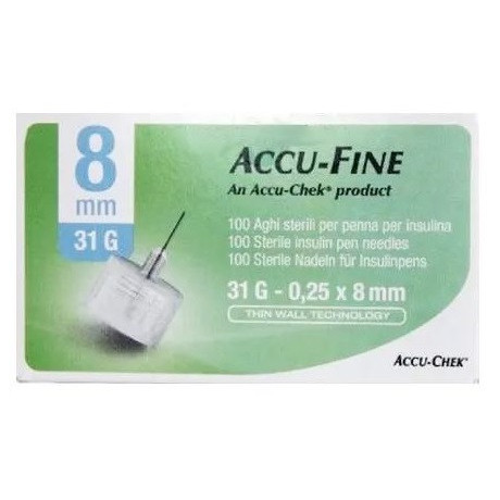 Accu-fine Ago G31 8mm 100pz