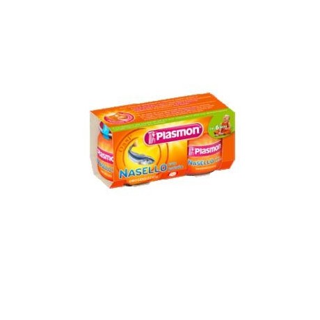 Plasmon Omogeneizzato Nasello Patate 80 g X 2 Pezzi