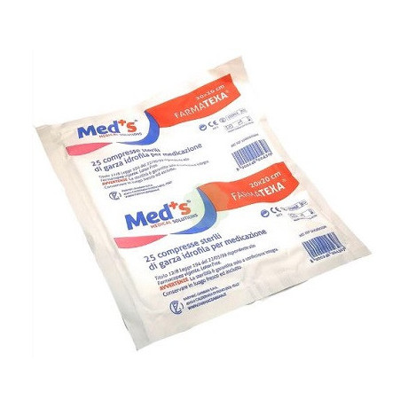 Garza Meds 12/8 20x20cm 25 Pezzi