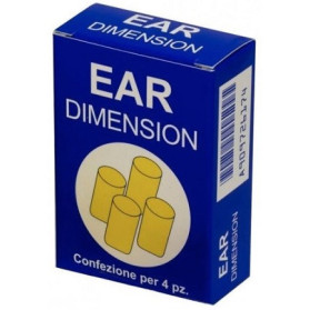 Ear Dimension Tappo Auricolare 4pz