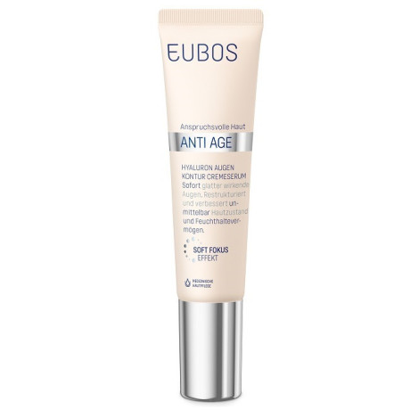 Eubos Hyaluron Eye Cotour Serum Contorno Occhi 15 ml