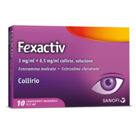Fexactiv Collirio 10 Flaconcino 0,5ml