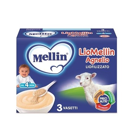 Liomellin Agnello Liofilizzato 10 g 3 Pezzi