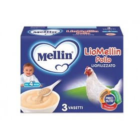 Liomellin Pollo Liofilizzato 10 g 3 Pezzi