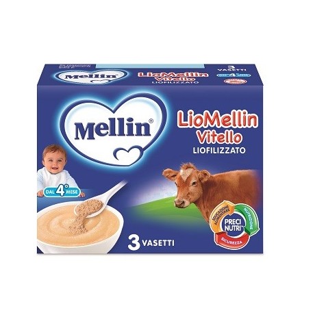 Liomellin Vitello Liofilizzato 10 g 3 Pezzi