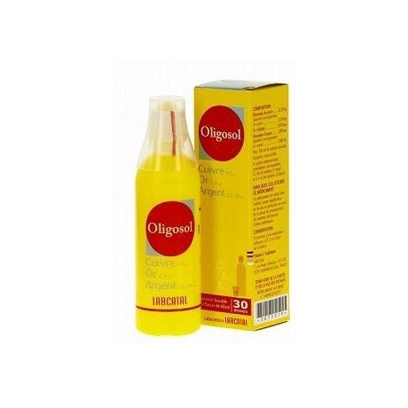 Labcatal Oligosoluzione Rame Argento Oro Gocce 60 ml