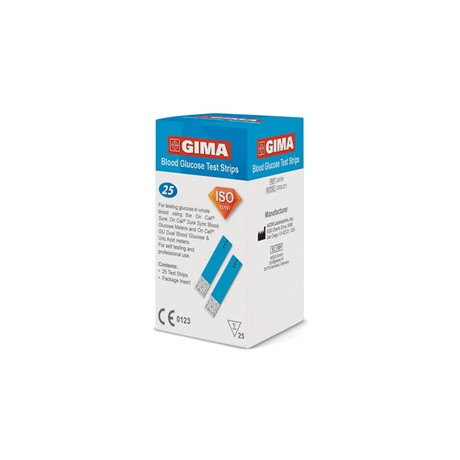 Strisce Glicem Glucom Gima 25p