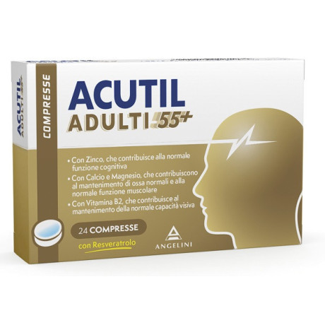 Acutil Adulti 55+ 24 Compresse