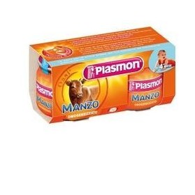 Plasmon Omogeneizzato Manzo 80 g X 2 Pezzi