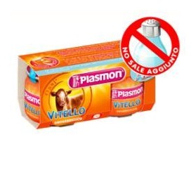 Plasmon Omogeneizzato Vitello 80 g X 2 Pezzi